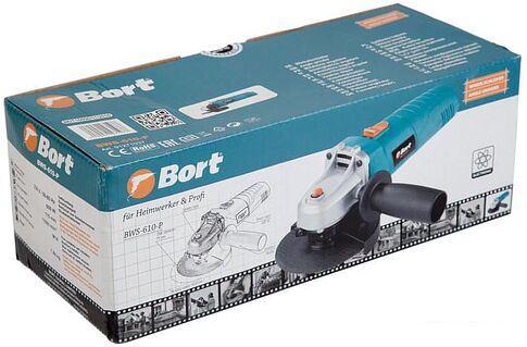 Угловая шлифмашина Bort BWS-610-P