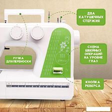 Электромеханическая швейная машина Janete 987Р