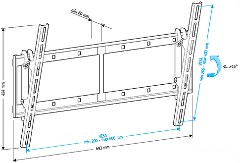 Кронштейн Holder LCD-T6606
