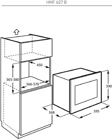 Микроволновая печь KUPPERSBERG HMF 627 B