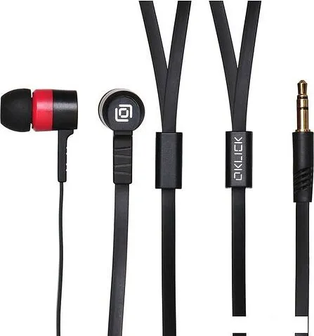 Наушники Oklick HP-S-220 (красный/черный)
