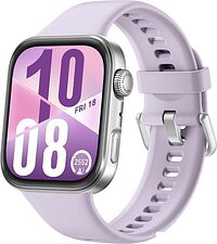 Умные часы Huawei Watch FIT 4 (серебристый, с сиреневым силиконовым ремешком, международная версия) Умные часы Huawei Watch FIT 4 (серебристый, с сиреневым силиконовым ремешком, международная версия)