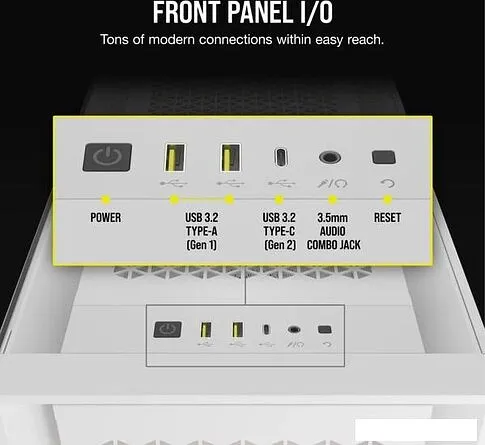 Корпус Corsair 5000D RGB Airflow CC-9011243-WW