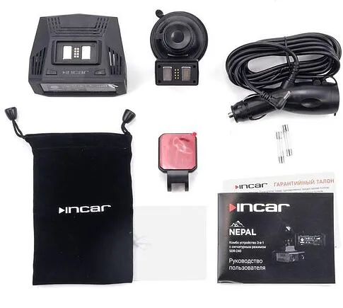 Видеорегистратор-радар детектор-GPS информатор (3в1) Incar SDR-245 Nepal / GPS