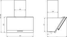 Кухонная вытяжка Elikor RX6754XB