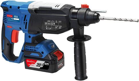 Перфоратор DongCheng DCZC02-26 Type EM (с 2-мя АКБ, кейс)