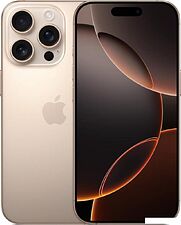 Смартфон Apple iPhone 16 Pro Dual SIM 256GB (пустынный титан) Смартфон Apple iPhone 16 Pro Dual SIM 256GB (пустынный титан)
