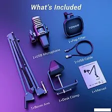 Проводной микрофон Tonor TC30S+