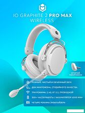 Наушники IO by Red Square Graphite 2 Pro Max Wireless (белый)