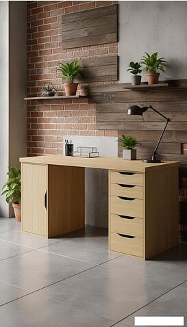 Комод Mio Tesoro Ингар 5 36x71x53 (дуб скандинавский)