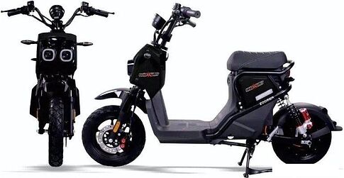 Электроскутер AVM.Plus Zoomer (черный)