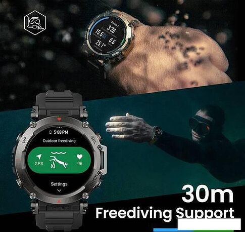 Умные часы Amazfit T-Rex Ultra (черный)
