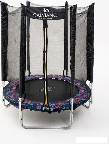 Батут Calviano Smile 140 см - 4.5ft light складной