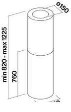 Кухонная вытяжка Falmec POLAR WHITE (островная)