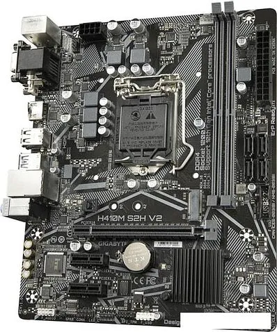 Материнская плата Gigabyte H410M S2H V2 (rev. 1.0)