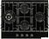 Варочная панель DeLonghi GABRIELLA 6GW NB