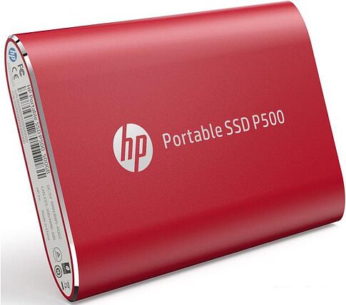 Внешний накопитель HP P500 500GB 7PD53AA (красный)