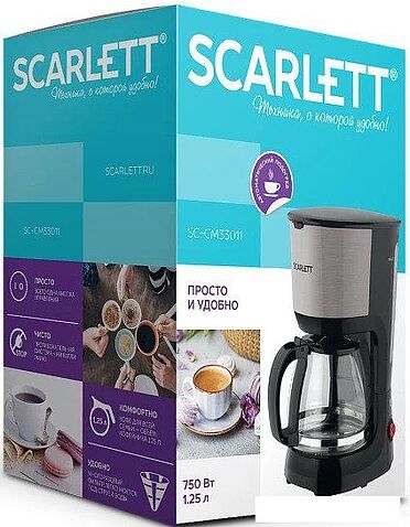 Капельная кофеварка Scarlett SC-CM33011