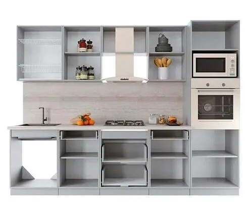 Готовая кухня Интерлиния Мила Крафт 2.8 (дуб королевский)