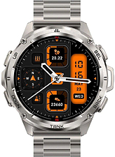 Умные часы Kospet Tank T3 Ultra Special Edition (серебристый)