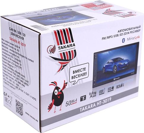 USB-магнитола Takara HT-3019