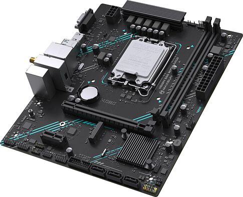 Материнская плата Maxsun MS-H610M 666 WIFI6 ARGB