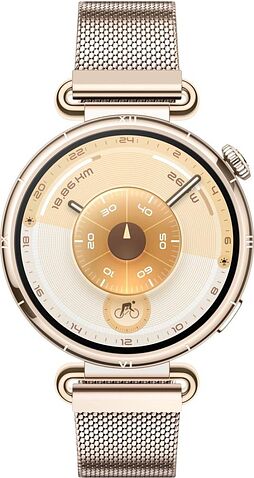 Умные часы Huawei Watch GT 6 41 мм (золотистый, с золотистым миланским браслетом, международная версия)