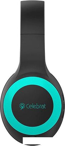 Наушники Celebrat A23 (черный/зеленый)
