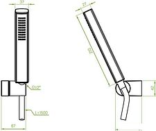 Душевой гарнитур Laveo Pola NAP 70AD