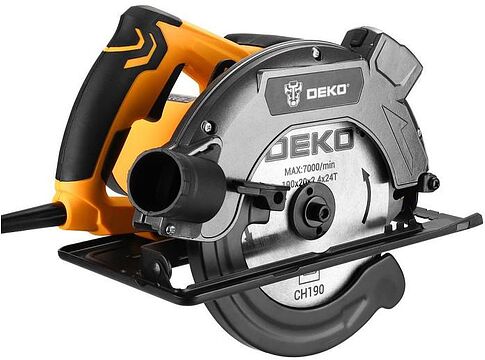 Дисковая (циркулярная) пила Deko DKCS1800-190 Laser 083-1011