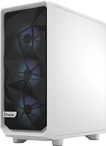 Корпус Fractal Design Meshify 2 Compact RGB White TG Clear Tint FD-C-MES2C-08