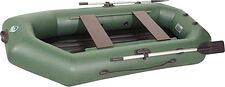 Моторно-гребная лодка Лоцман Гребная под мотор стандарт ЛС-240 ВНД (зеленый)