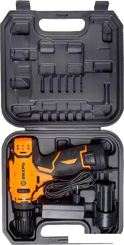 Дрель-шуруповерт Вихрь ДА-К12/2А (с 2-мя АКБ, кейс)