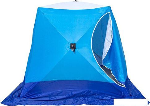 Палатка для зимней рыбалки Стэк Куб-3 Long (трехслойная, дышащая)