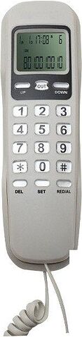 Проводной телефон Ritmix RT-010 (белый)