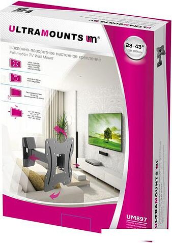 Кронштейн Ultramounts UM897 (черный)