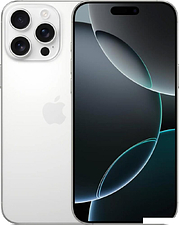 Смартфон Apple iPhone 16 Pro Max Dual SIM 256GB (белый титан)