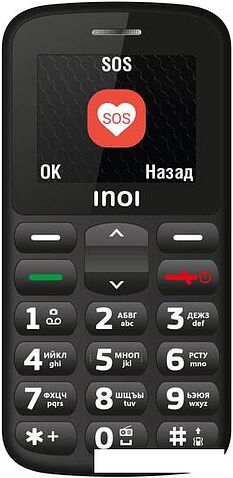 Мобильный телефон Inoi 107B (черный)