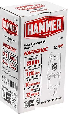 Колодезный насос Hammer NAP250BC(16)