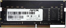 Оперативная память AFOX 8GB DDR4 SODIMM PC4-21300 AFSD48FH1P Оперативная память AFOX 8GB DDR4 SODIMM PC4-21300 AFSD48FH1P
