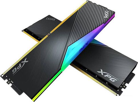 Оперативная память ADATA XPG Lancer RGB 16ГБ DDR5 5200 МГц AX5U5200C3816G-CLARBK