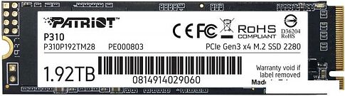 SSD Patriot P310 1.92TB P310P192TM28