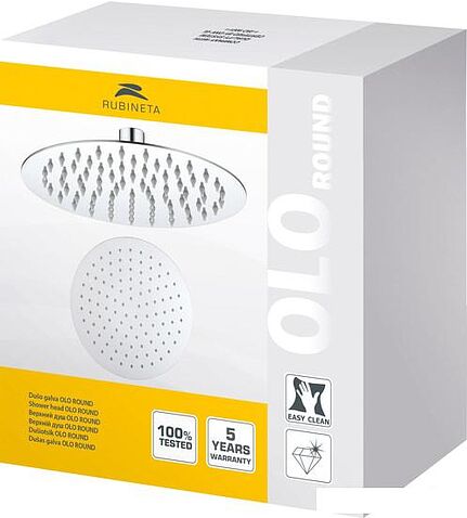 Верхний душ Rubineta Olo 622078