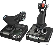 Оборудование для авиасимов Logitech G Saitek X52 Professional H.O.T.A.S. Оборудование для авиасимов Logitech G Saitek X52 Professional H.O.T.A.S.