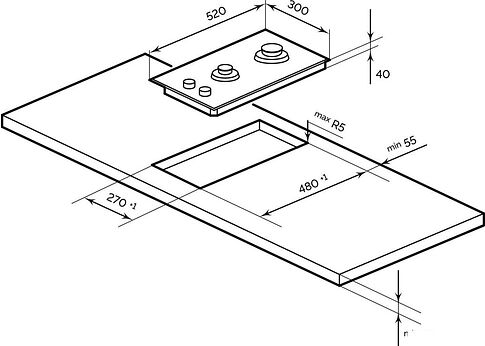 Варочная панель LEX GVG 325 WH