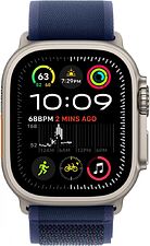 Умные часы Apple Watch Ultra 2 LTE 49 мм (титановый корпус, титановый/синий, нейлоновый ремешок M/L) Умные часы Apple Watch Ultra 2 LTE 49 мм (титановый корпус, титановый/синий, нейлоновый ремешок M/L)