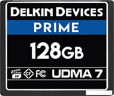 Карта памяти Delkin Devices Prime CF UDMA 7 128GB Карта памяти Delkin Devices Prime CF UDMA 7 128GB