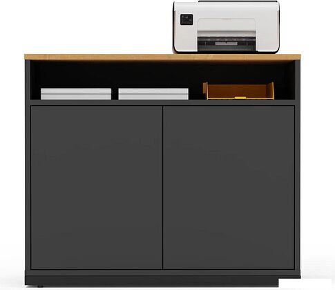 Тумба Crafto Тина 04 90x40x75 (графит дуб)
