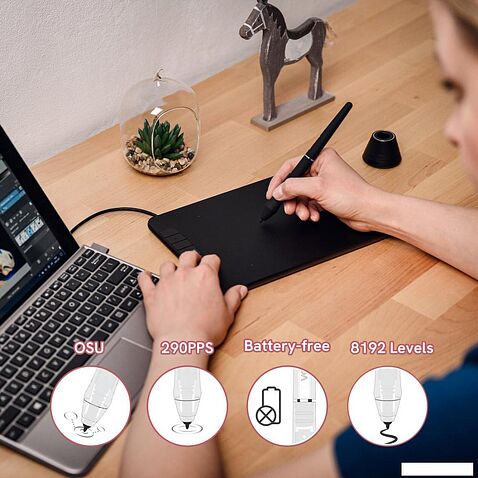 Графический планшет Veikk Creator VK640