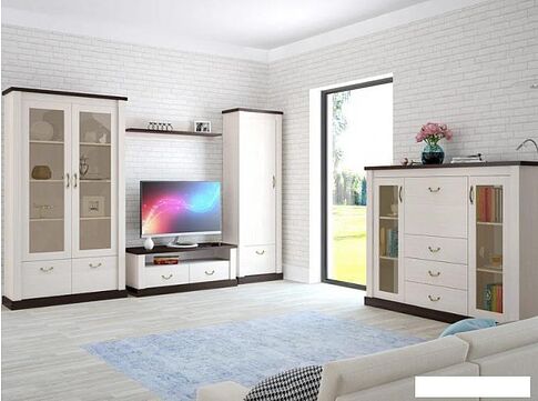 Тумба Интерлиния Тумба ТР-Т150 (вудлайн кремовый-дуб венге)